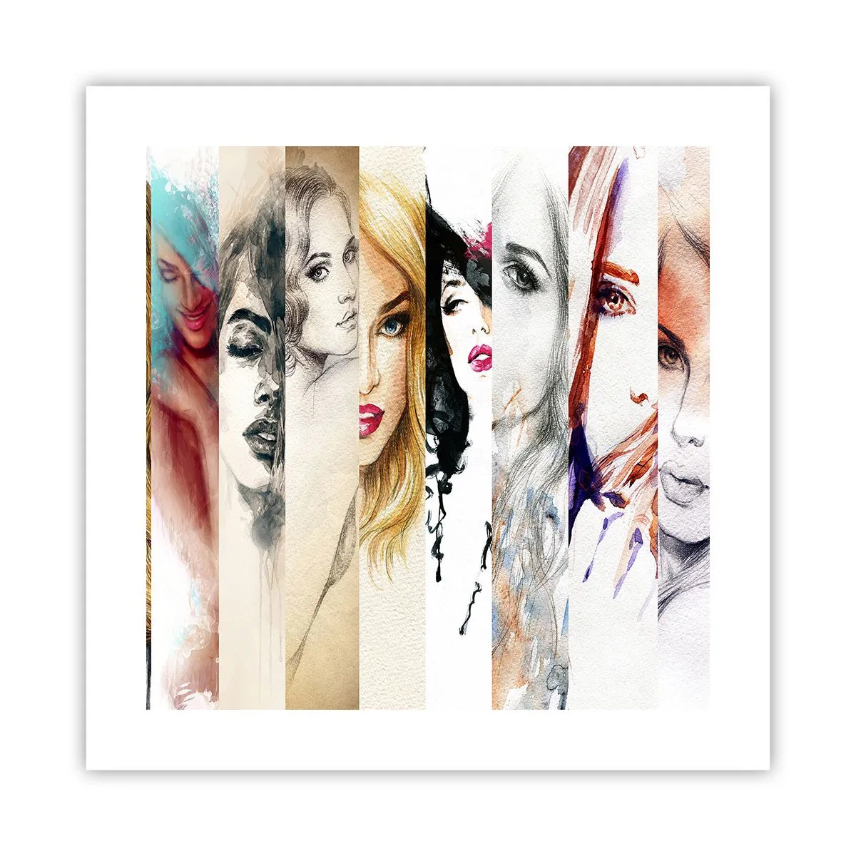 Plakat - Og det er altid DIG - 40x40 cm