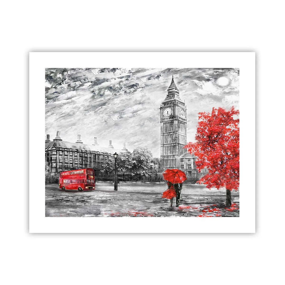 Plakat - En spændende dag - 50x40 cm