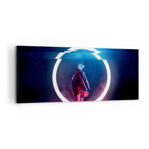 Lærredstryk - Billede på lærred - Mellem verdener - 100x40 cm