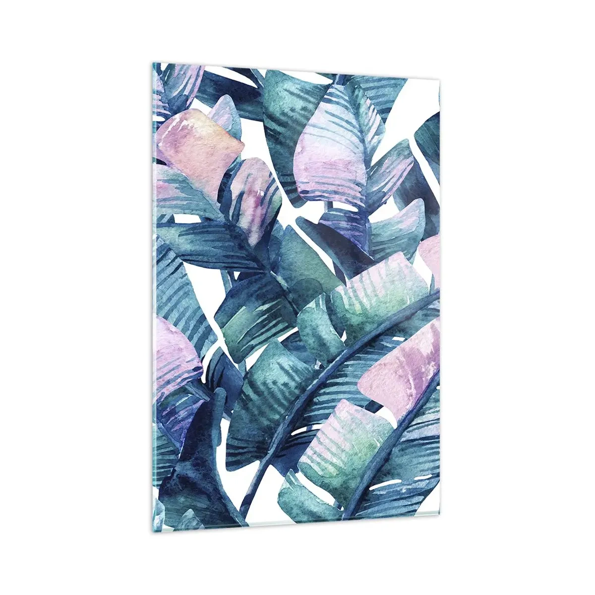 Billede på glas - I en bananlund - 80x120 cm