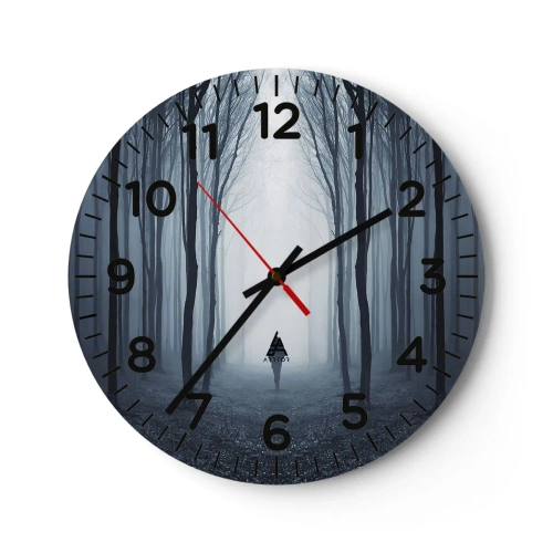 Vægur, Uret - Og alt sammen ganske enkelt - 40x40 cm