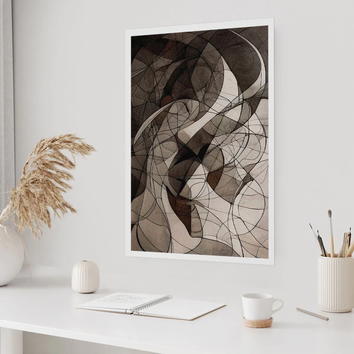 Plakat - Cirkulation af jordens farver - 40x50 cm