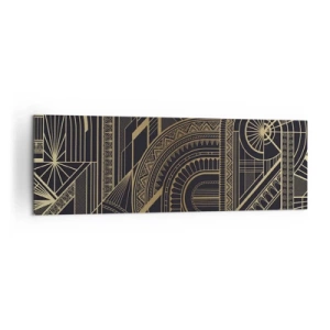 Lærredstryk - Billede på lærred - Koncepter, idéer, planer - 160x50 cm