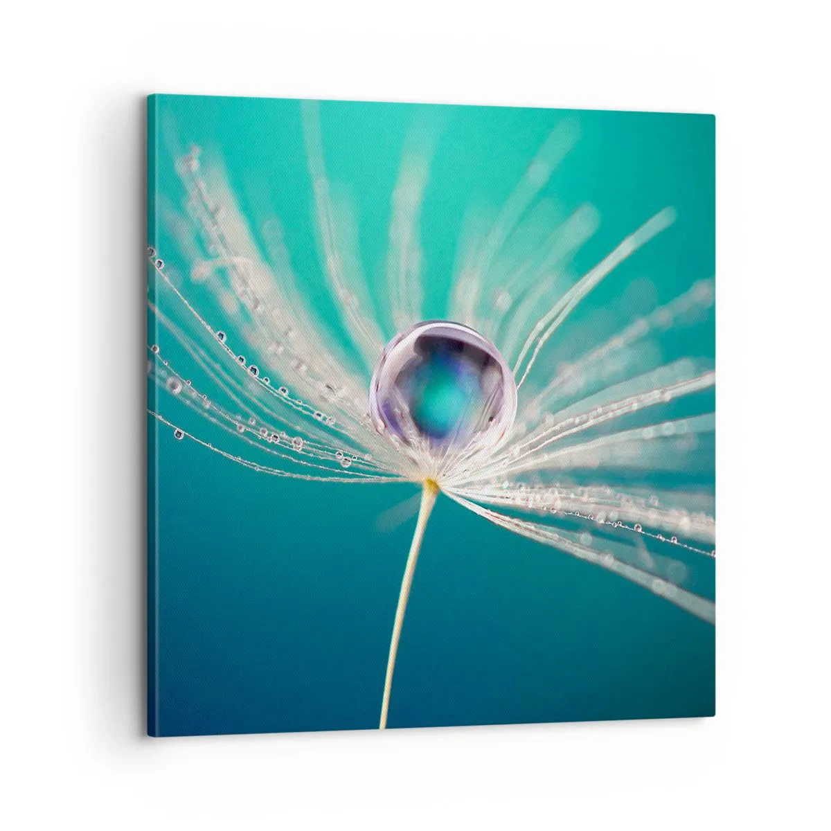 Lærredstryk - Billede på lærred - Mystisk øjeblik - 60x60 cm