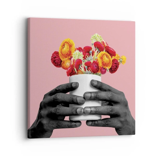 Lærredstryk - Billede på lærred - Livets apotheose - 30x30 cm