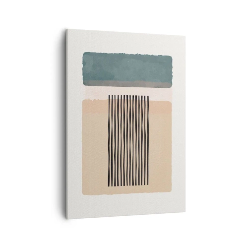 Lærredstryk - Billede på lærred - Alt er i god stand - 50x70 cm