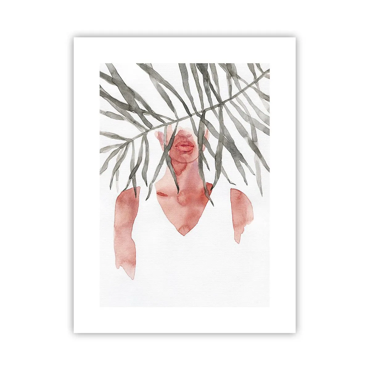 Plakat - Tropernes dame - 30x40 cm