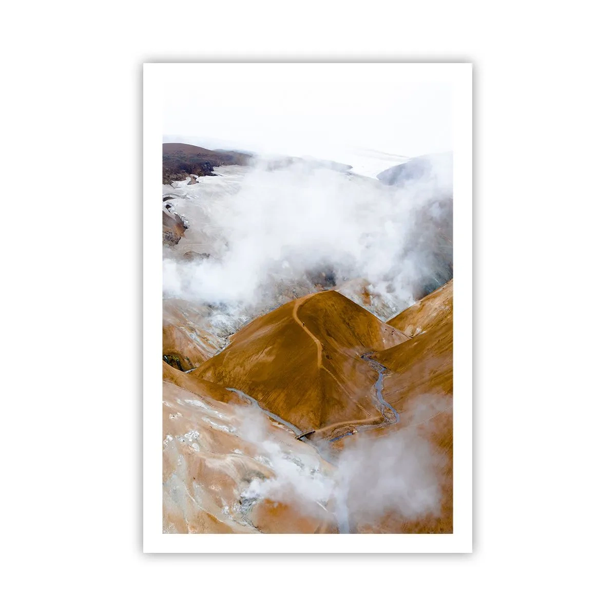 Plakat - Den rå skønhed i Island - 61x91 cm