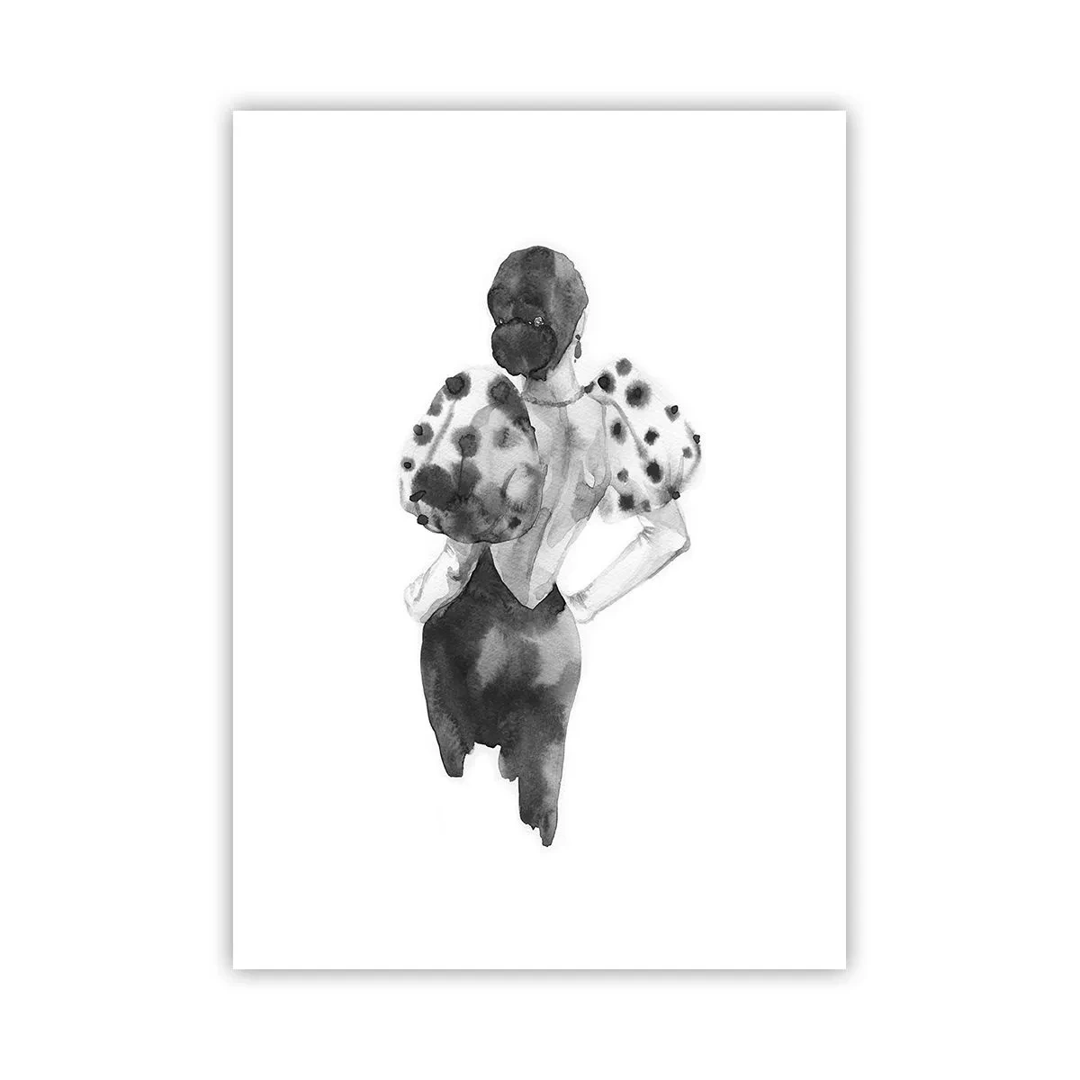Plakat - Den gik lige forbi - 50x70 cm