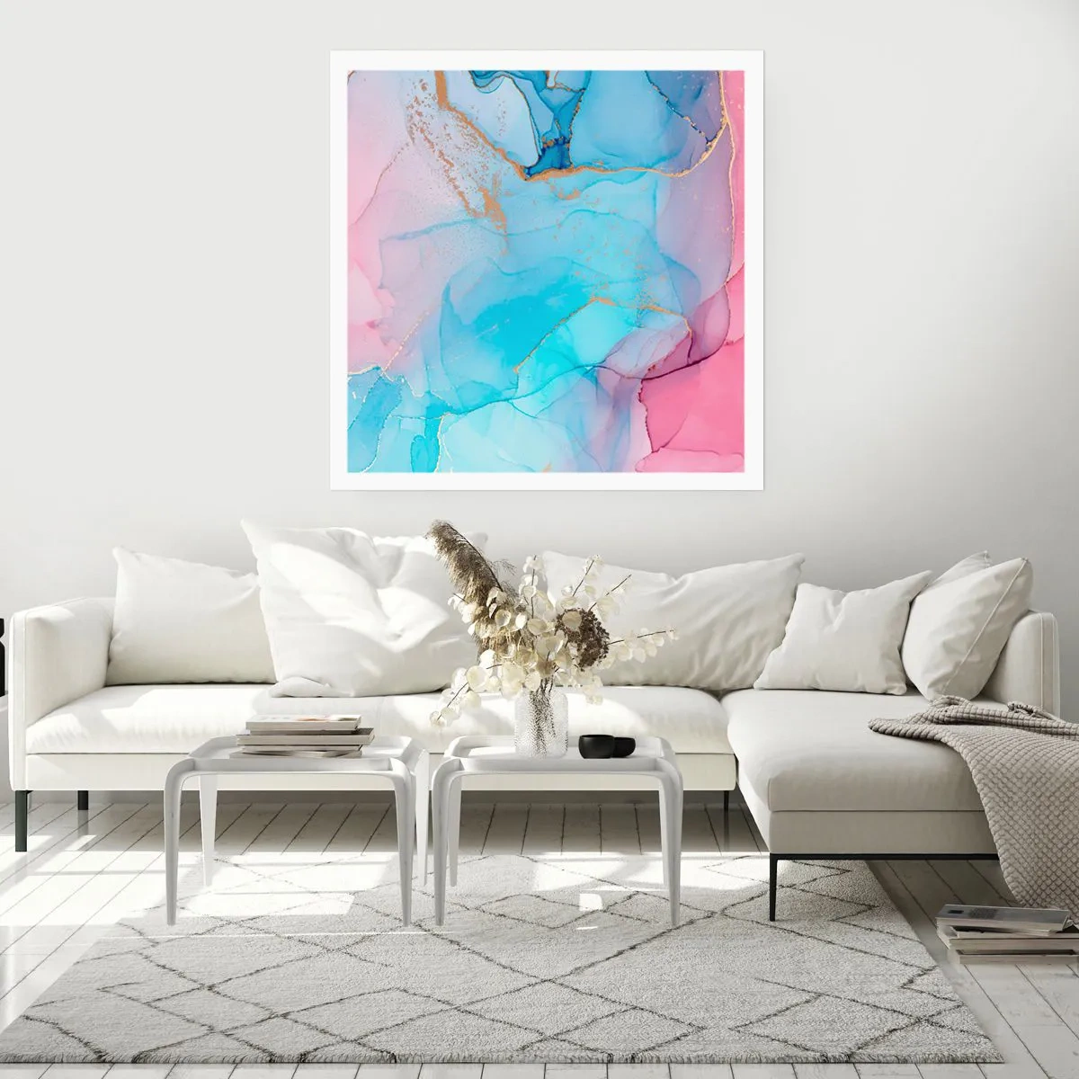 Plakat - Møde og gennemtrængning - 50x50 cm