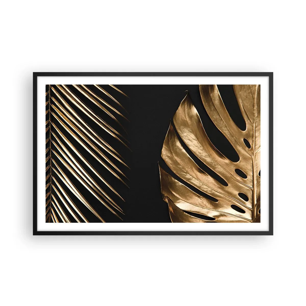 Plakat i sort ramme - Forskellige, og lige dyre - 91x61 cm