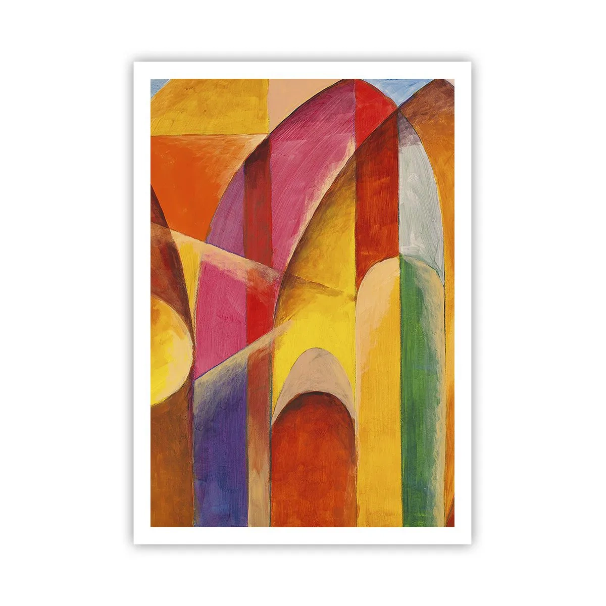 Plakat - Solens katedral - 70x100 cm