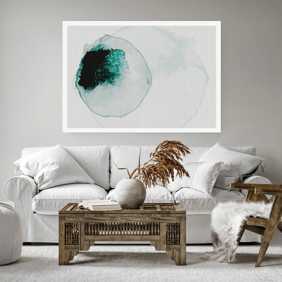 Plakat - I en dråbe vand - 70x50 cm