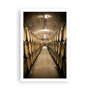 Plakat - I en murstenskælder - 61x91 cm