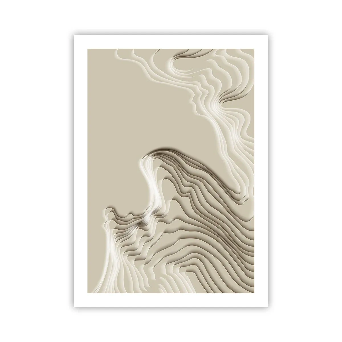 Plakat - Kunstens topografi - 50x70 cm