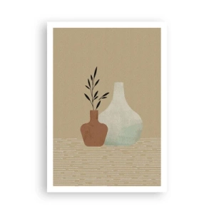 Plakat - Vase og dens idé - 70x100 cm