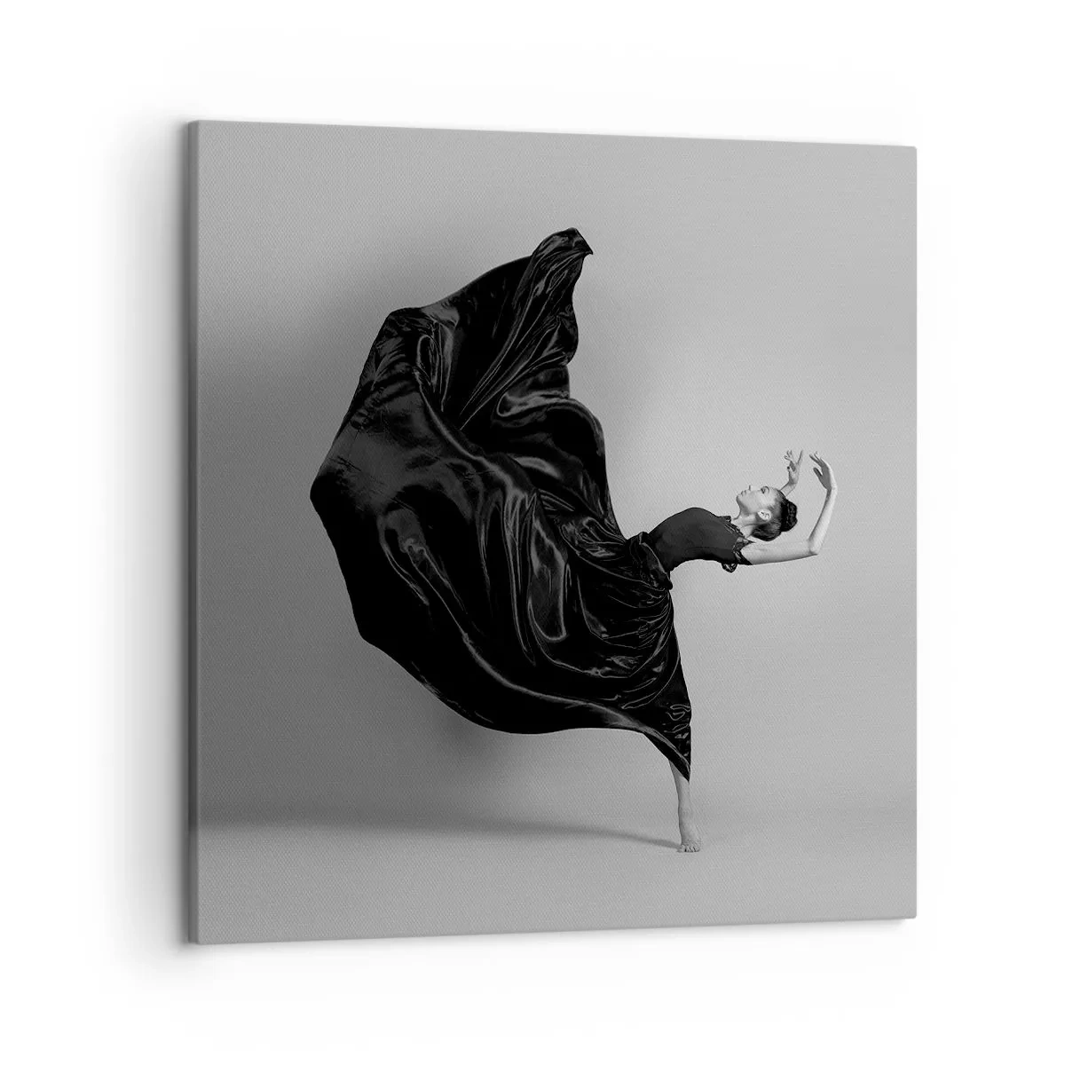 Lærredstryk - Billede på lærred - Bevinget af musik - 50x50 cm