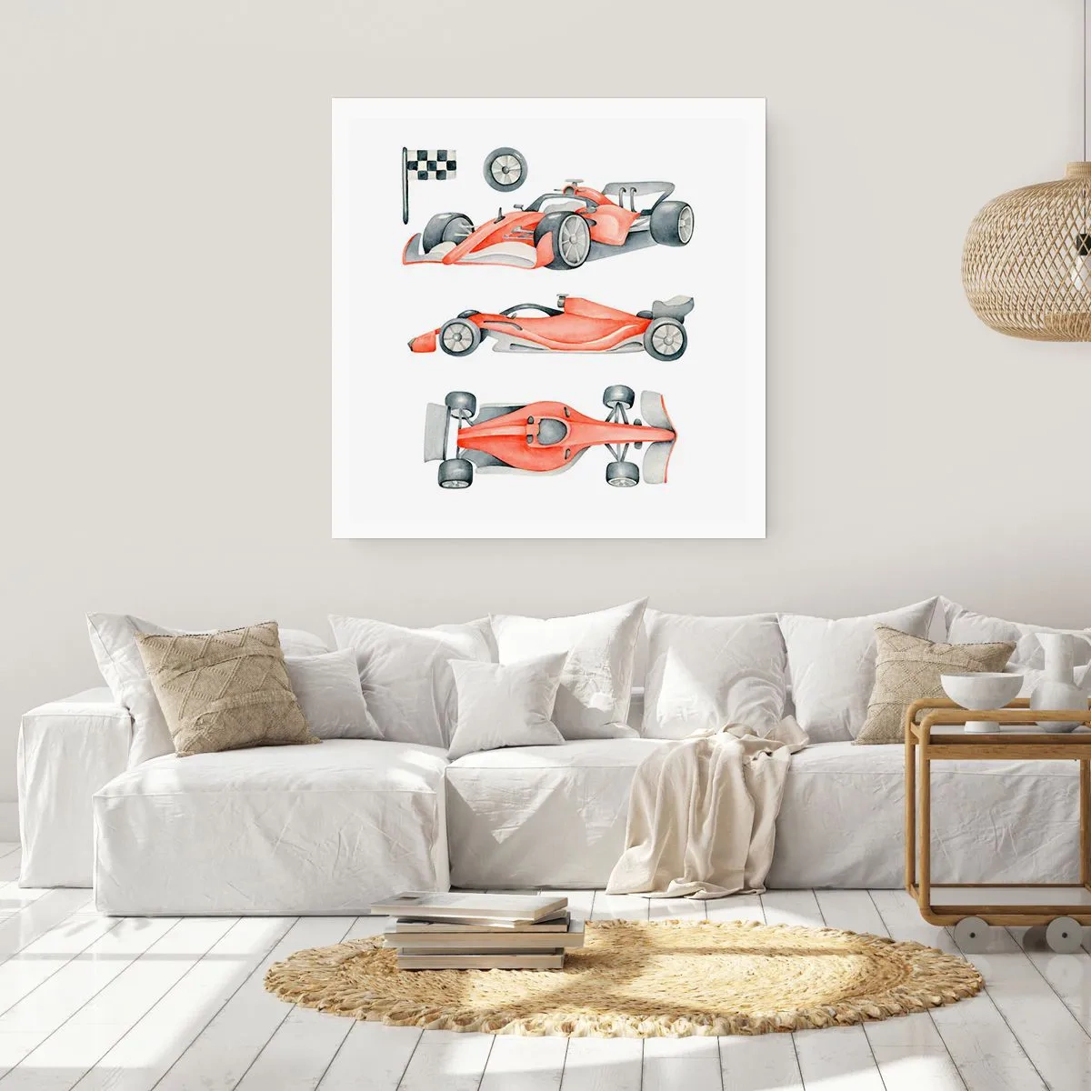 Plakat - At indhente en drøm - 50x50 cm