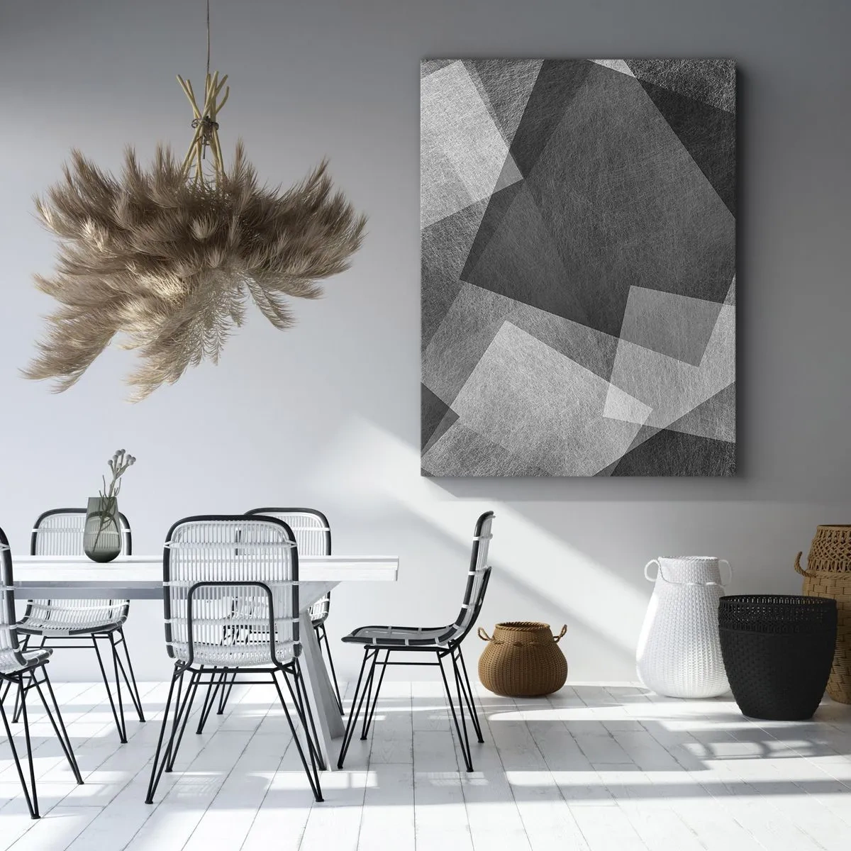 Lærredstryk - Billede på lærred - Et evigt symbol på bestandighed og orden - 50x70 cm