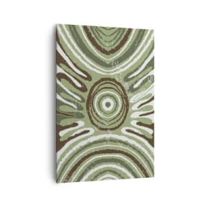 Lærredstryk - Billede på lærred - Eksplosion af følelser - 70x100 cm