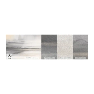 Prøve Fototapet Premium Sand - En tankevækkende afstand - Lyse, Stykke, Abstraktion - 100x30 cm