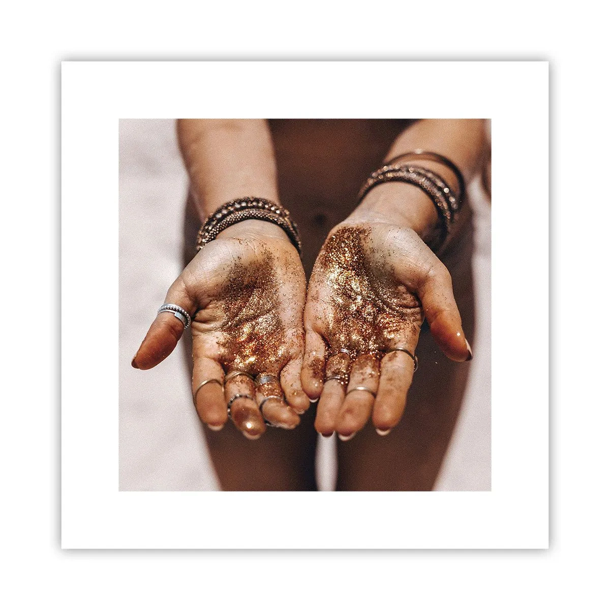 Plakat - En gave til dig - 30x30 cm