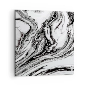 Lærredstryk - Billede på lærred - I begyndelsen var det kaos - 60x60 cm