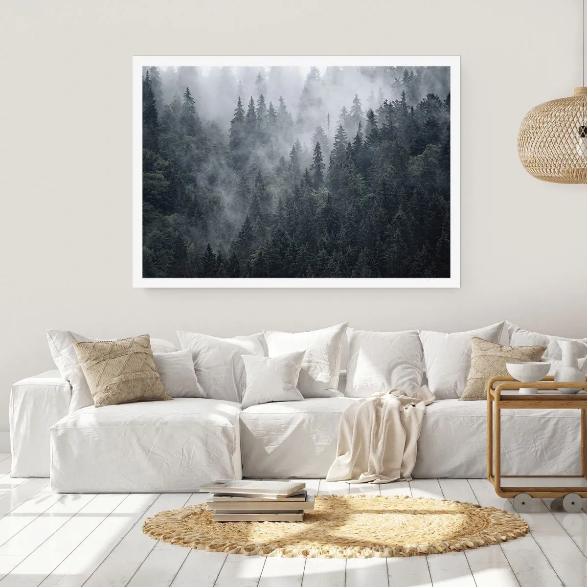 Plakat - Skovens daggry - 100x70 cm