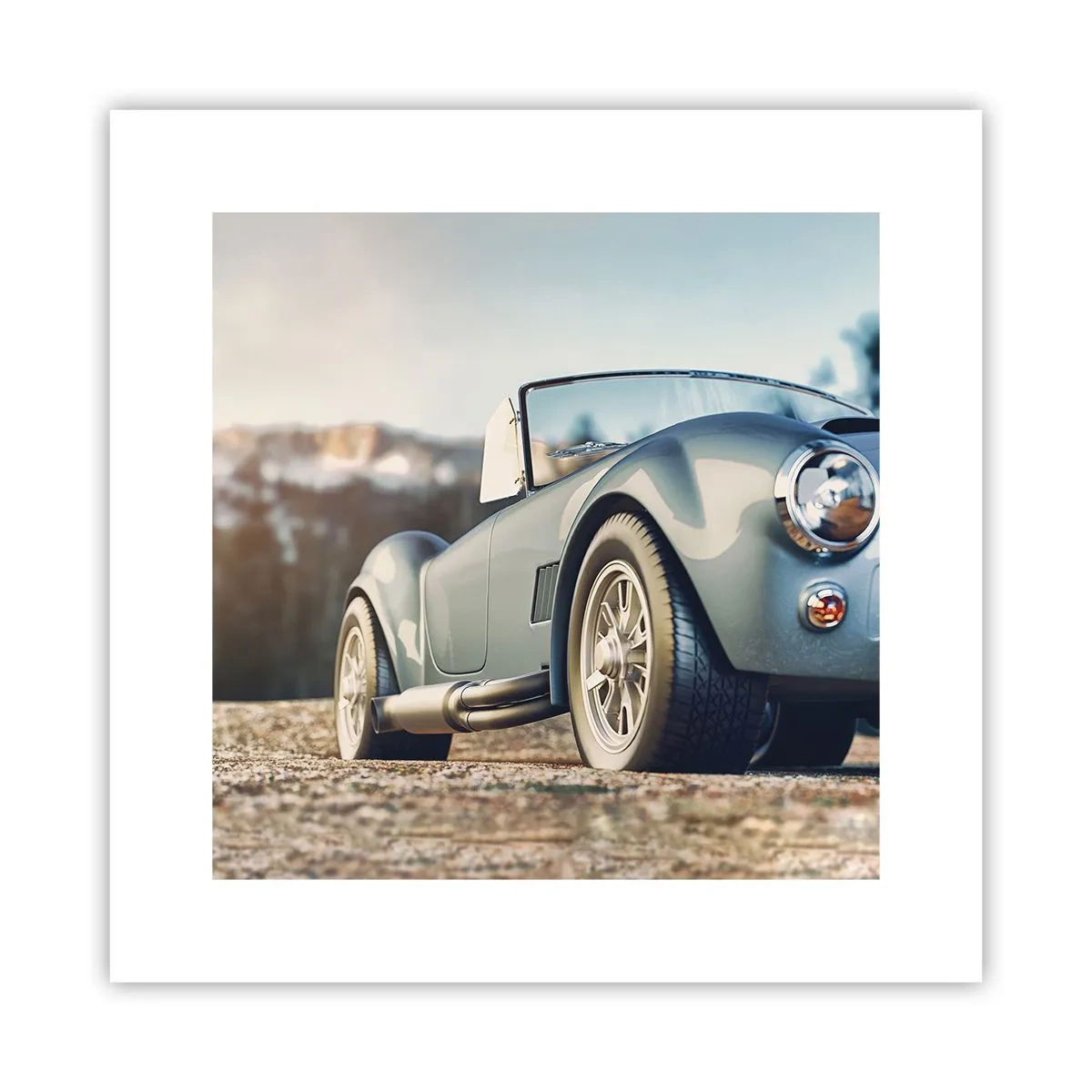 Plakat - Fordi stil betyder noget - 30x30 cm