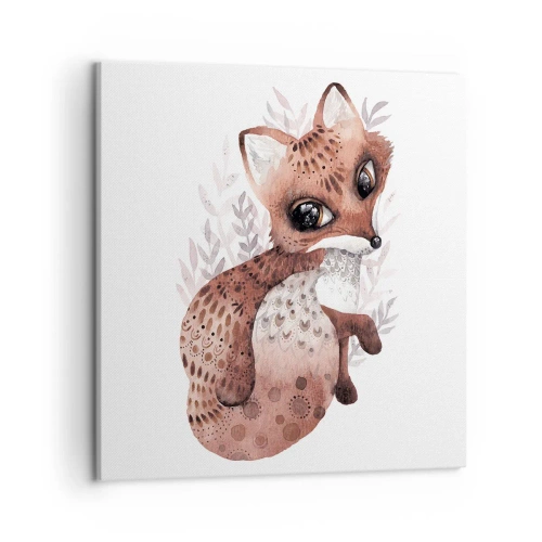 Lærredstryk - Billede på lærred - Kun kærlighed - 50x50 cm