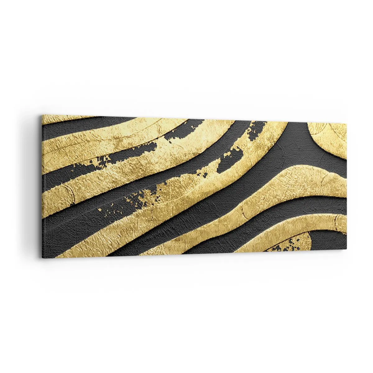 Lærredstryk - Billede på lærred - Alt flyder - 120x50 cm