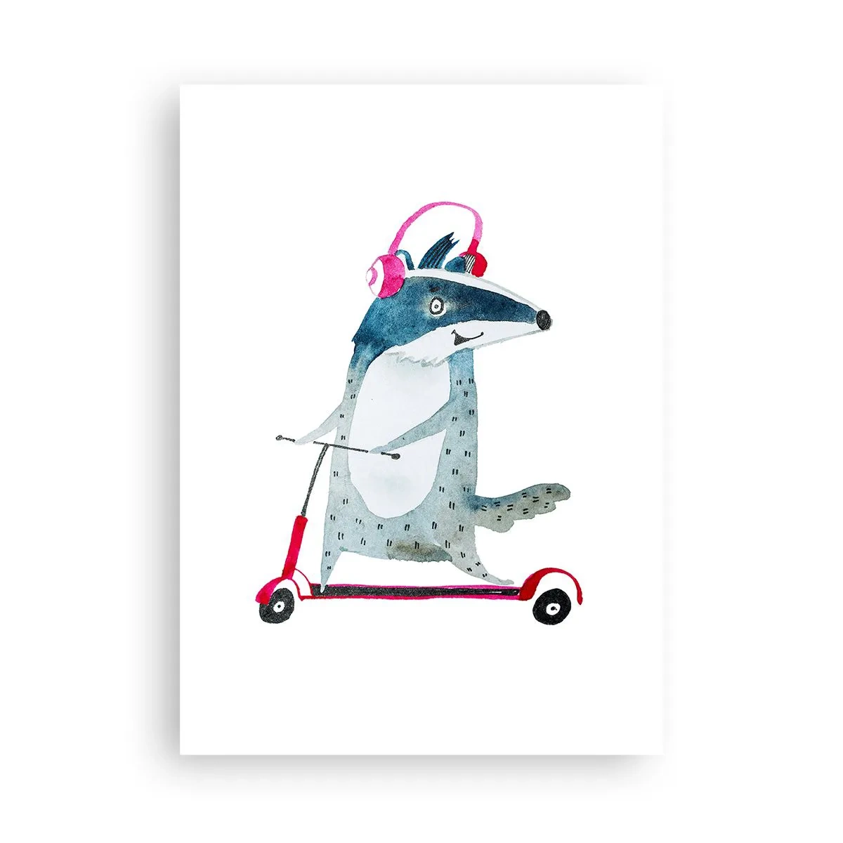 Plakat - Grævlingens glæder - 50x70 cm