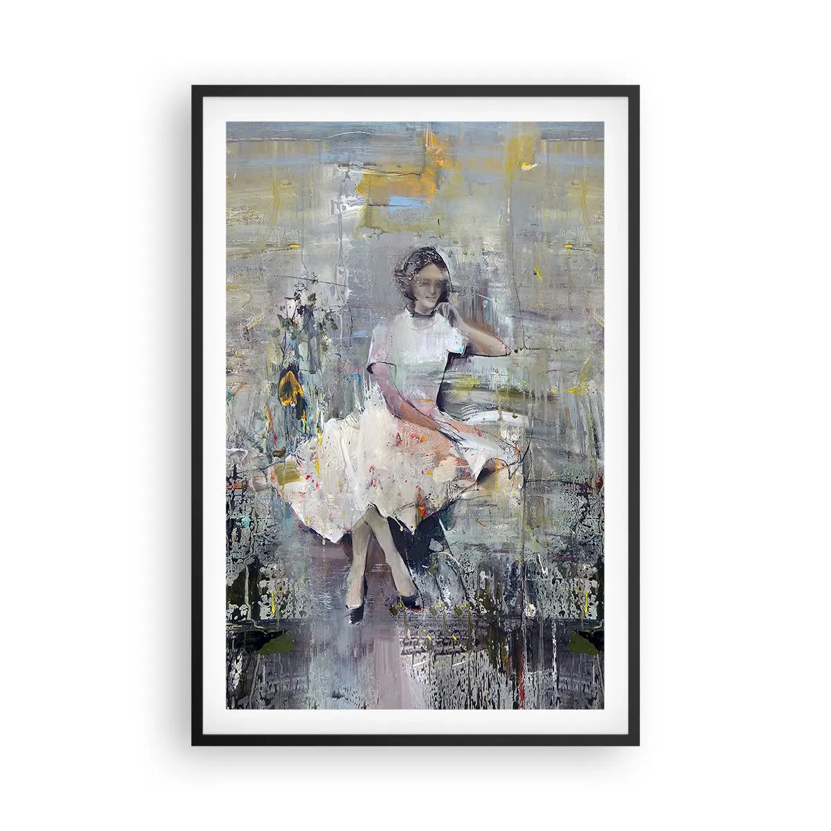 Plakat i sort ramme - Klassisk og moderne - 61x91 cm
