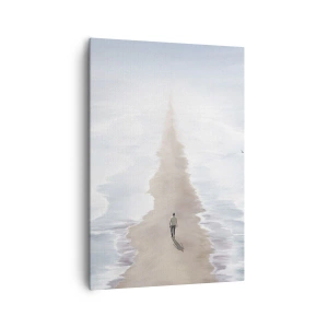 Lærredstryk - Billede på lærred - Lys fremtid - 70x100 cm