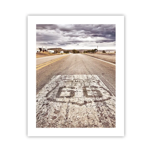 Plakat - Mother Road - amerikansk legende - 40x50 cm