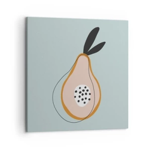 Lærredstryk - Billede på lærred - Trænge ind i tingenes natur - 50x50 cm