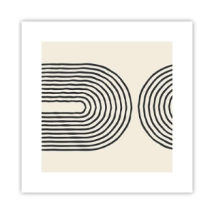 Plakat - Kommer snart... - 30x30 cm