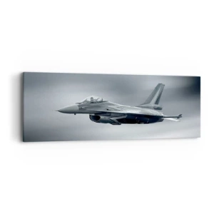 Lærredstryk - Billede på lærred - Vil du tage udfordringen op? - 90x30 cm