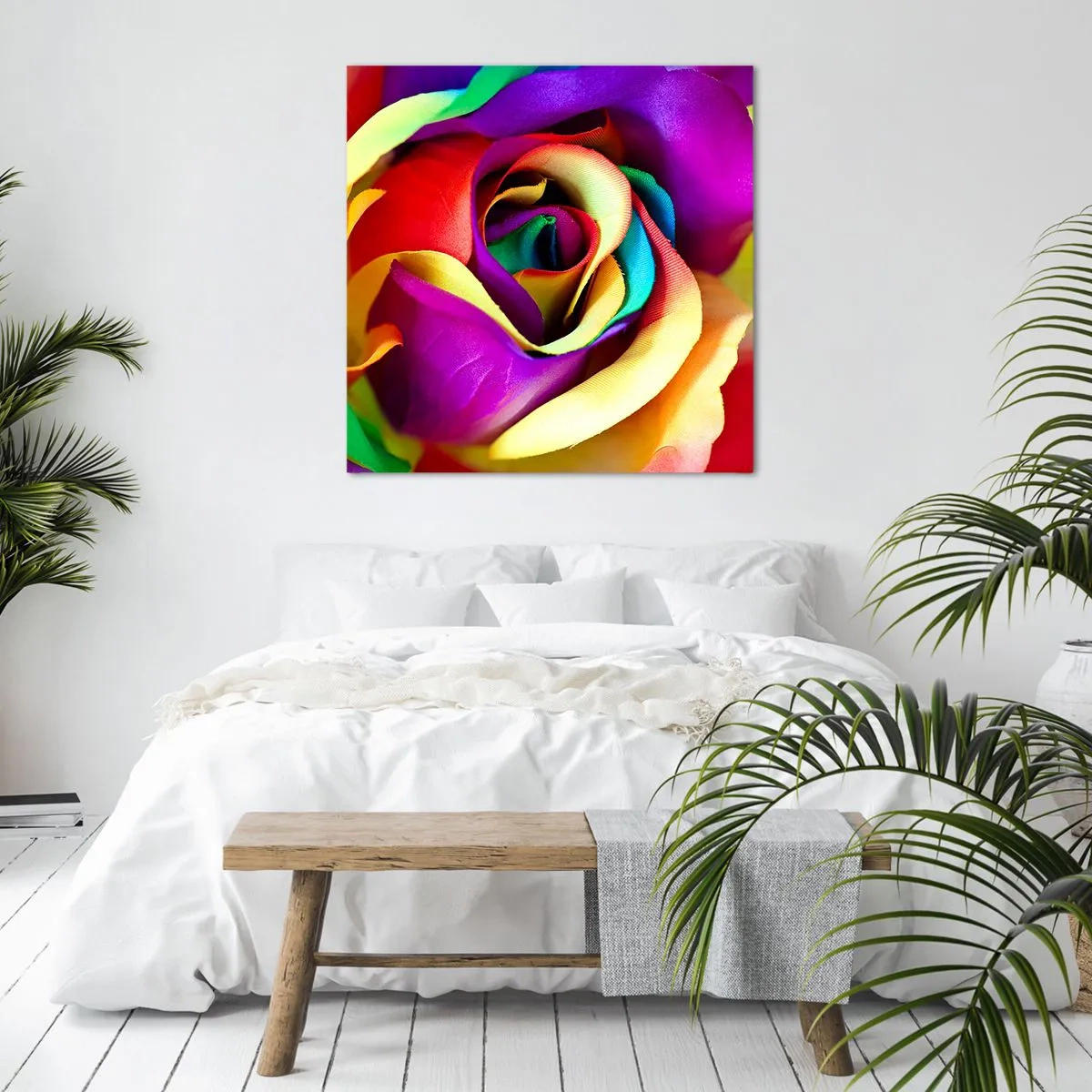 Lærredstryk - Billede på lærred - Dette er umuligt - 60x60 cm