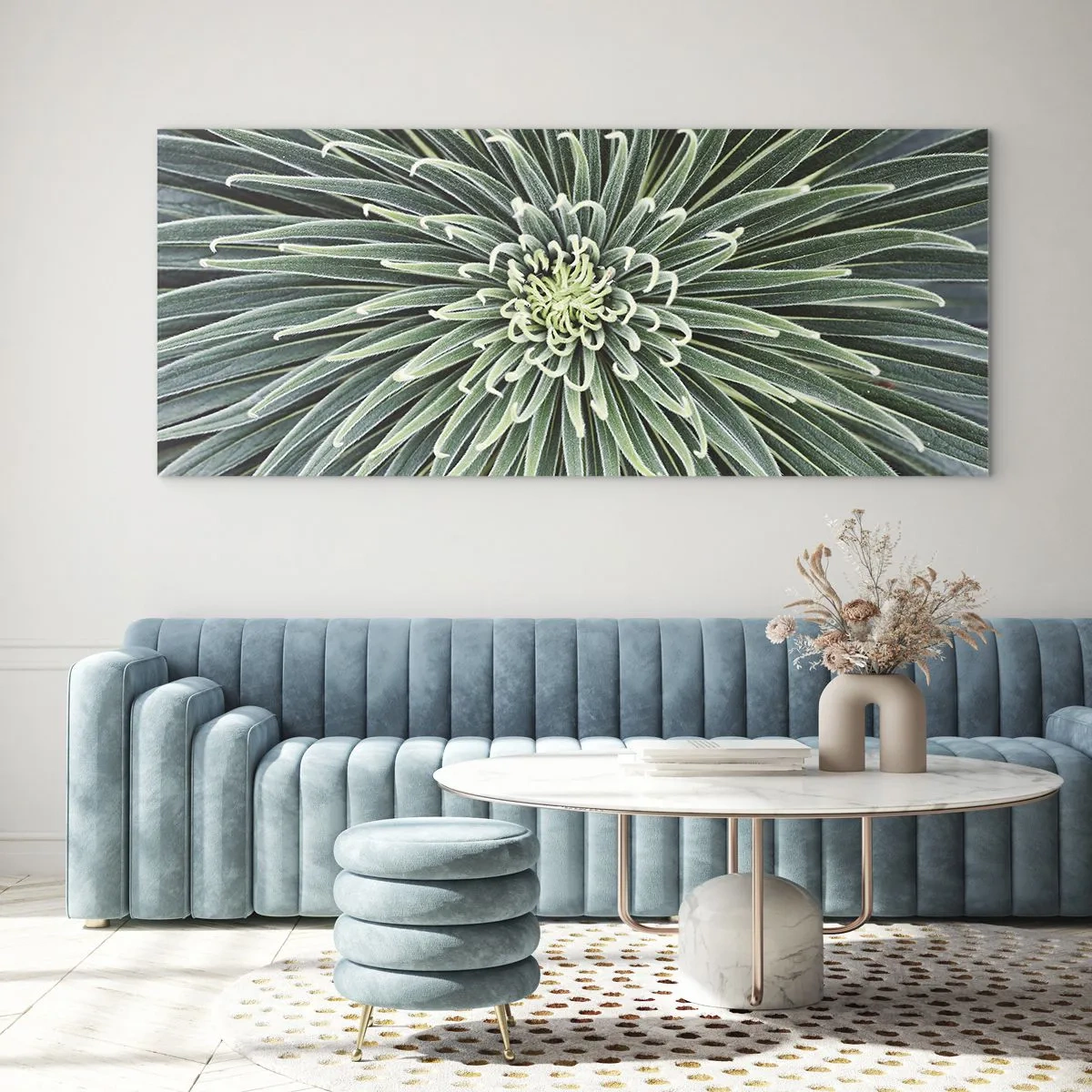 Billede på glas - En stjernes fødsel - 90x30 cm