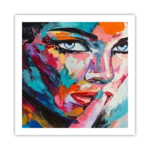 Plakat - Vores første hemmelighed - 60x60 cm