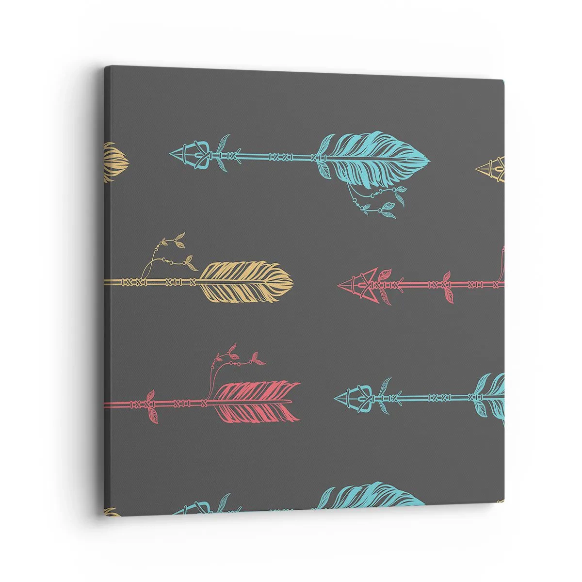 Lærredstryk - Billede på lærred - For at - 40x40 cm