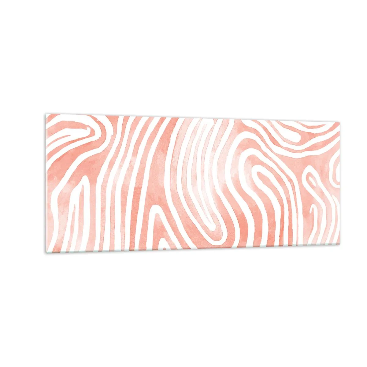 Billede på glas - I en labyrint af koraller - 100x40 cm