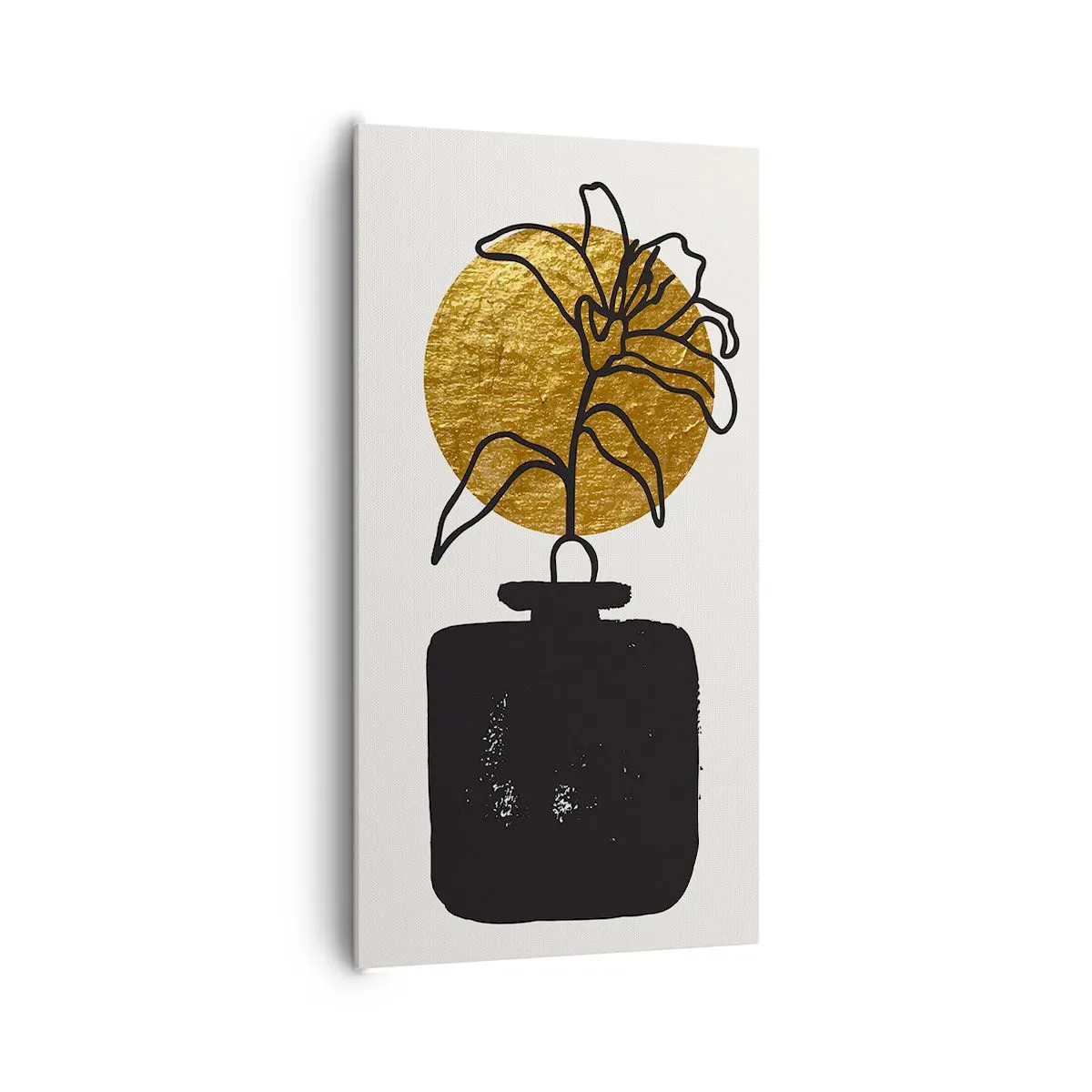 Lærredstryk - Billede på lærred - Skønhed i balance - 65x120 cm