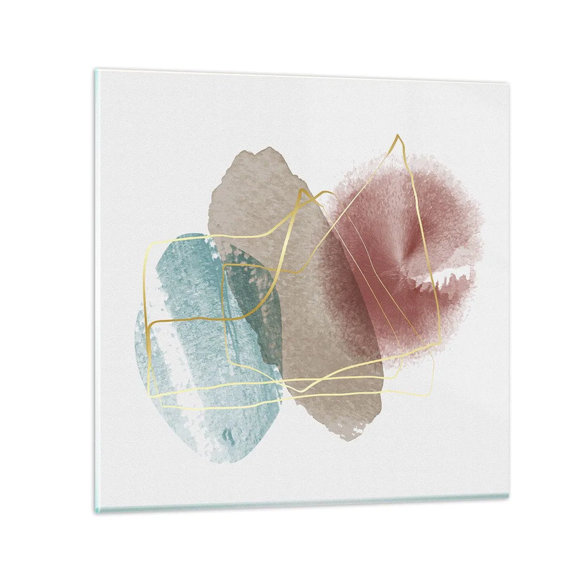 Billede på glas - Rummets perler - 60x60 cm