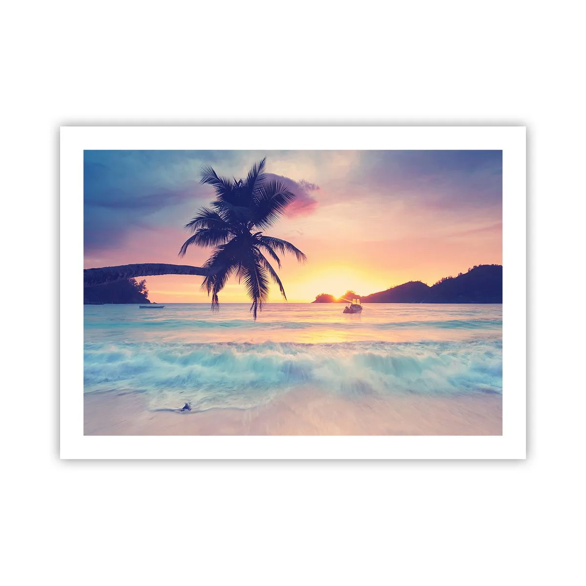 Plakat - En aften i bugten - 70x50 cm