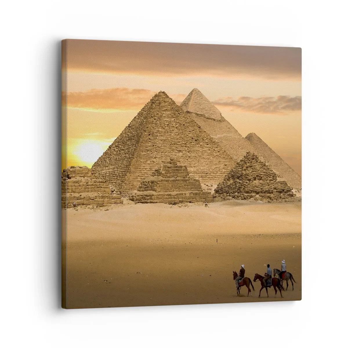 Lærredstryk - Billede på lærred - Uændret i tusindvis af år - 30x30 cm