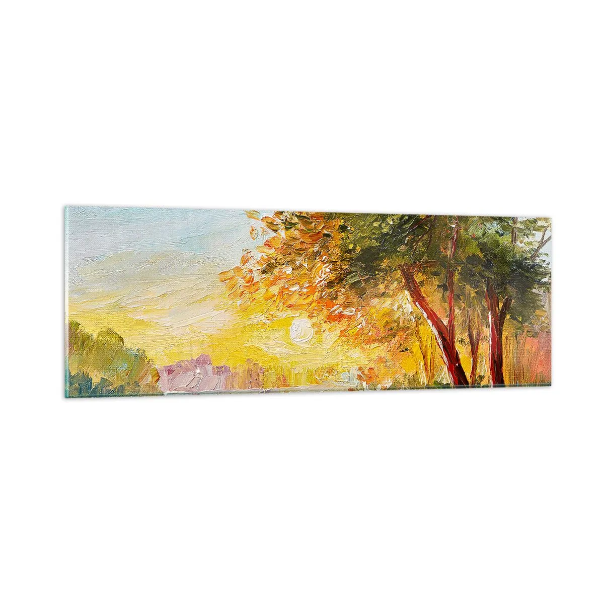 Billede på glas - Et in Arcadia ego - 90x30 cm