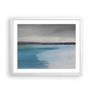 Plakat i hvid ramme - Horisontalt landskab - 50x40 cm