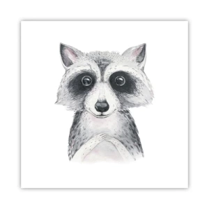 Plakat - Et øjeblik til at trække på skuldrene - 60x60 cm